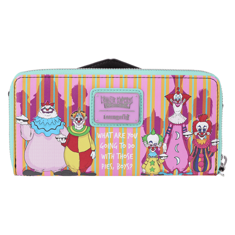 Killer Klowns - From Outer Space Zip Around Wristlet Wallet