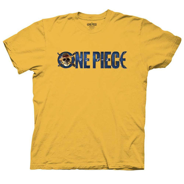 One Piece - Camiseta con logo de acción en vivo