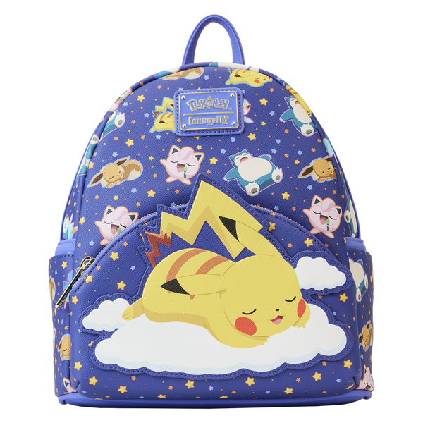 Pokémon - Mini sac à dos Pikachu endormi et ses amis