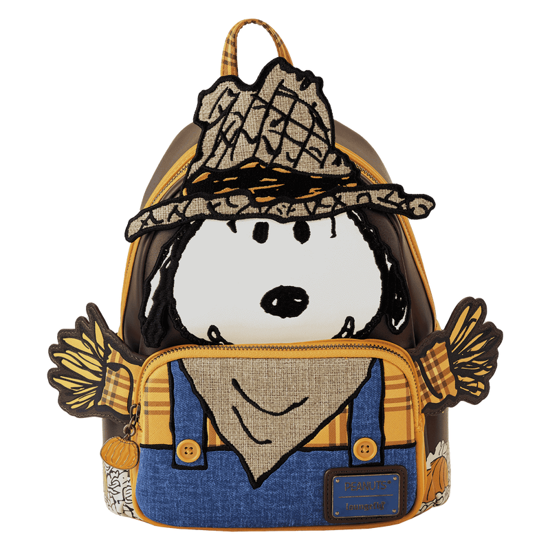 Peanuts Snoopy - Mini mochila para cosplay de espantapájaros