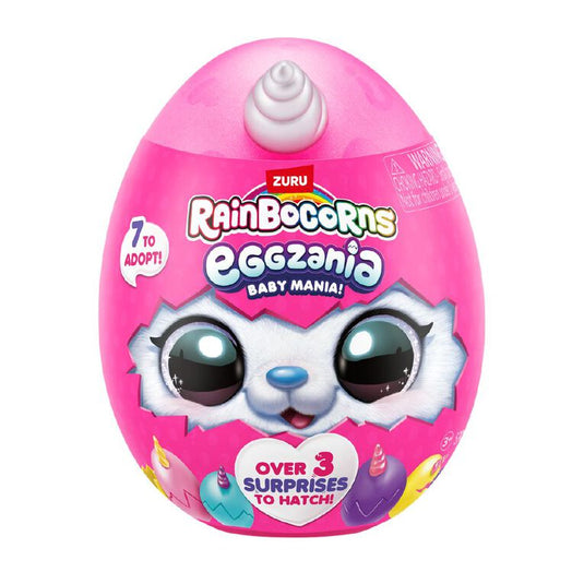 UPD Inc. Zuru Rainbocorns - Baby Mania Eggzania Mini Soft Small Plush Series 1 Blind Capsule