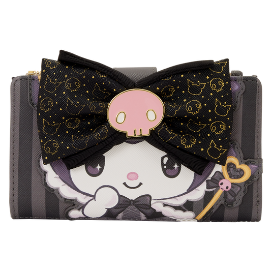 Loungefly - Sanrio Kuromi 20th Anniversary Flap Wallet
