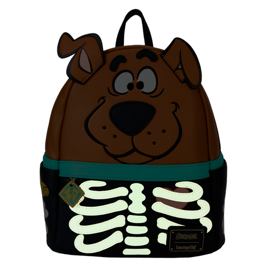 Loungefly Scooby-Doo - Skeleton Cosplay Glow Cosplay Mini Backpack