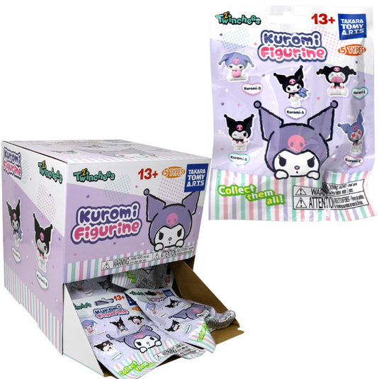 U.C.C. Distributing Sanrio Hello Kitty & Friends - Twinchees Sanrio Kuromi Figure 1pc Ramdon Blind Bag