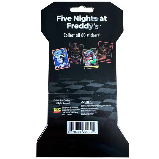 U.C.C. Distributing Five Nights at Freddy's - Holographic Trading Stickers In Blind Pack (1 PIECE)