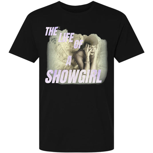 Taylor Swift - The Life Of Showgirl Black T-Shirt