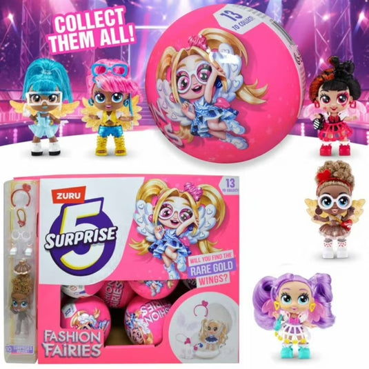 UPD Inc. 5 Surprise - 1pc Fashion Fairies Series 1 Mystery Capsule