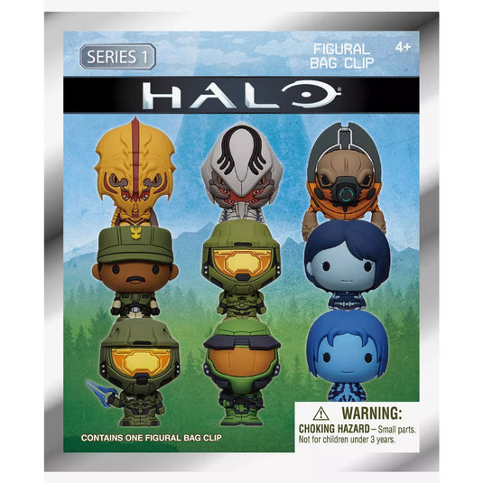 Monogram Halo - Series 1 3D Foam Bag Clip 1pc Blind Bag