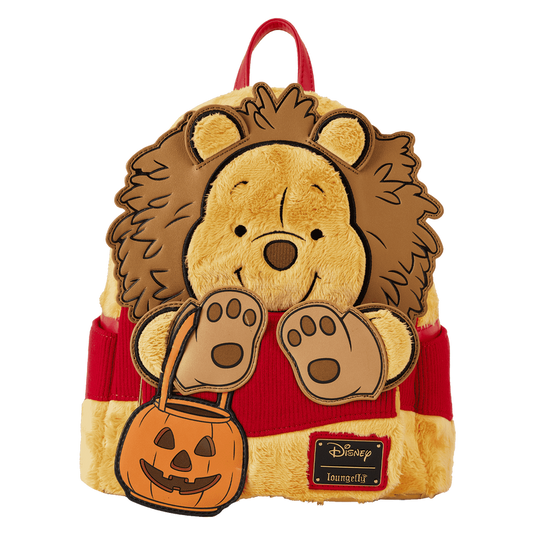 Loungefly Disney Winnie the Pooh - Halloween Costume Plush Cosplay Mini Backpack