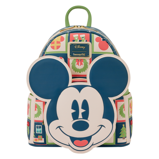 Loungefly Disney: Mickey Mouse Holiday Mini Backpack