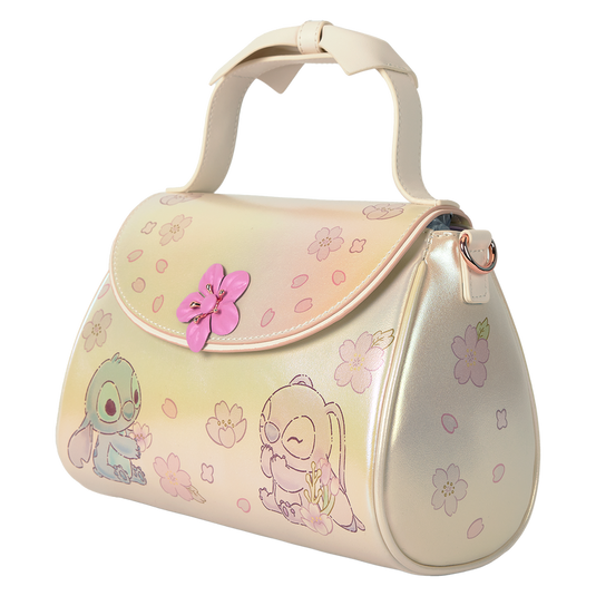 Loungefly Disney: Lilo & Stitch - Cherry Blossom Bow Handle Crossbody