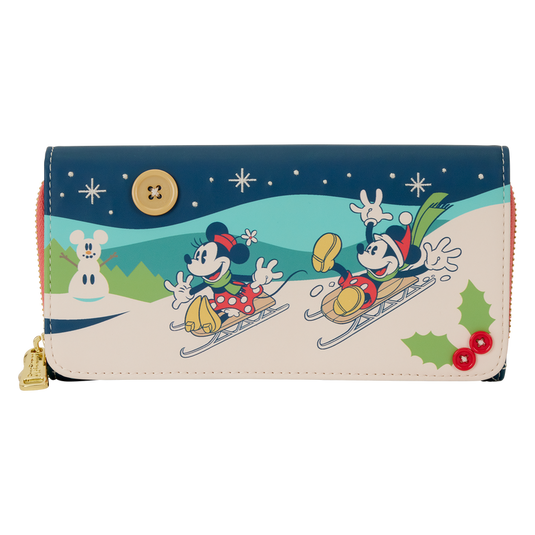 Loungefly Disney Mickey & Minnie - Holiday Wallet