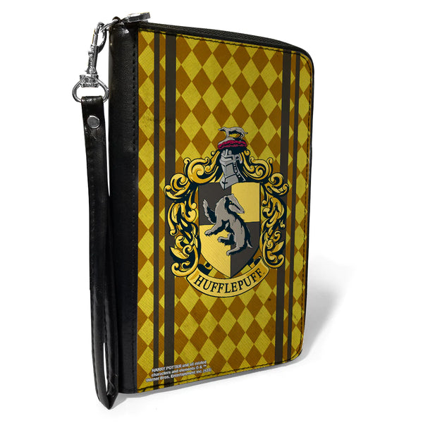 Warner Bros Harry Potter Hufflepuff Crest Stripes/ Diamond Women's Wallet