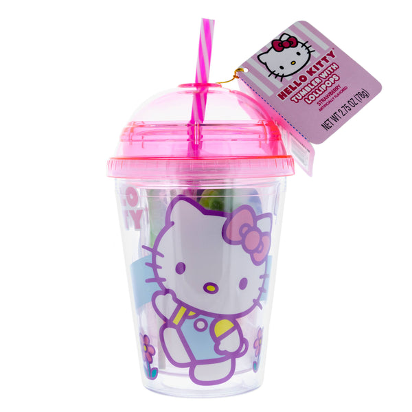Hello Kitty Dome Tumbler with Lollipops