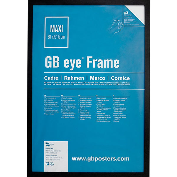 Miscellaneous:  Black Maxi Poster Frame