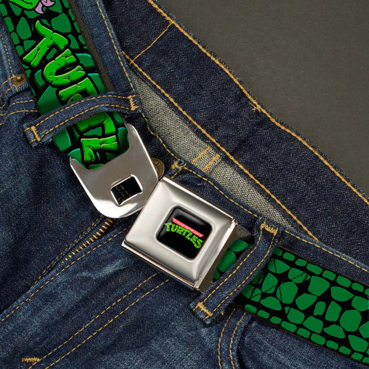 Nickelodeon: Teenage Mutant Ninja Turtles - Classic TMNT Group Faces Close-Up Seatbelt