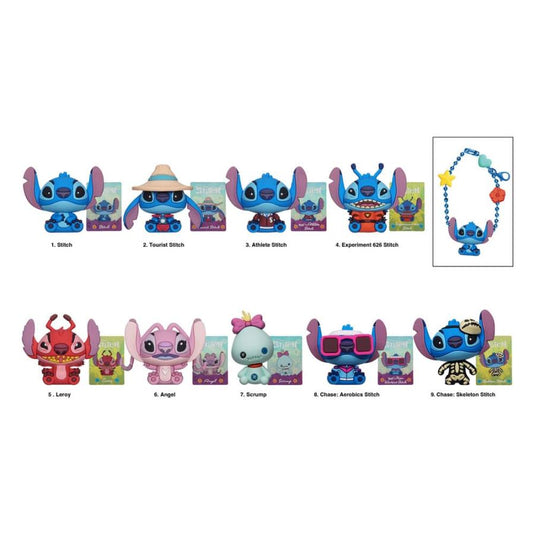 Monogram Disney Lilo & Stitch - 1pc Characters Charm 3D Foam Bag Clip Blind Bag