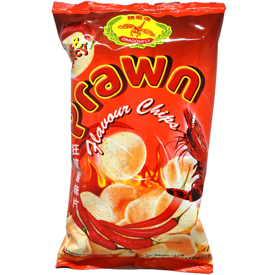 Dragonfly - Chips de crevettes saveur piquante, 120g