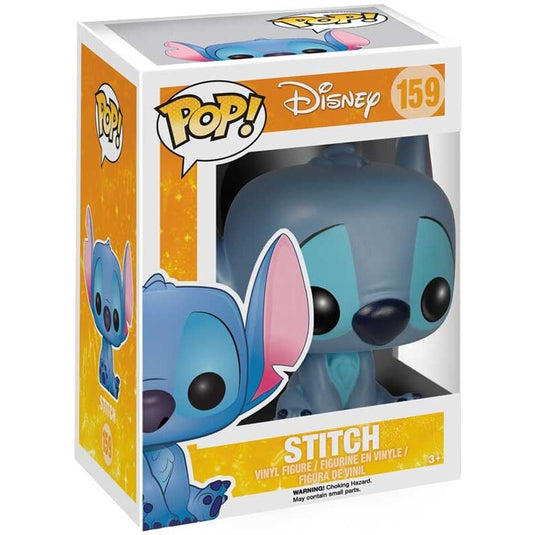 Funko POP! Disney: Lilo & Stitch - Stitch Seated Vinyl Figure - Kryptonite Character Store