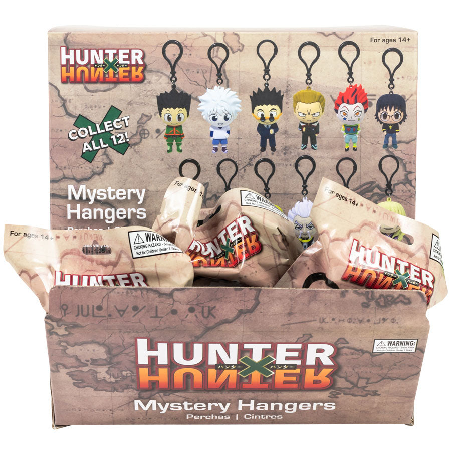 Hunter x Hunter Series 2 3D Foam Bag Clip Random 6-Pack