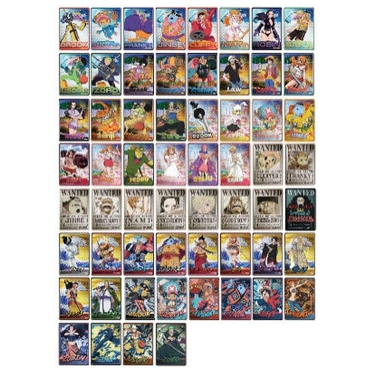 U.C.C. Distributing One Piece  - 5 Collectible Holographic Blind Sticker Pack