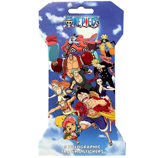 U.C.C. Distributing One Piece  - 5 Collectible Holographic Blind Sticker Pack