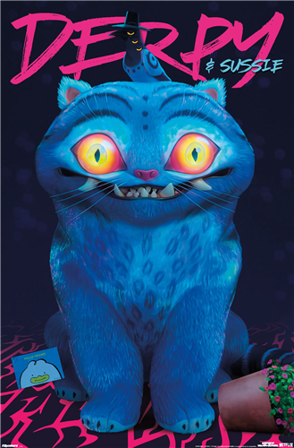 Trends International Netflix K-Pop Demon Hunters (2025) - Derpy & Sussie Wall Poster