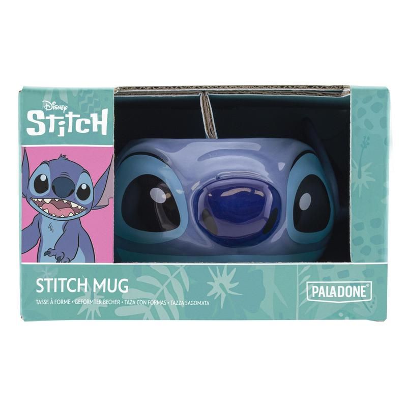 Disney - Lilo & Stitch - Stitch Shaped Ceramic Mug – Kryptonite Character  Store