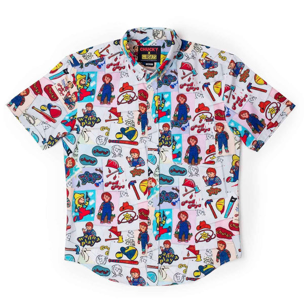 Chucky "¿Quieres colorear?" – Camisa Manga Corta KUNUFLEX