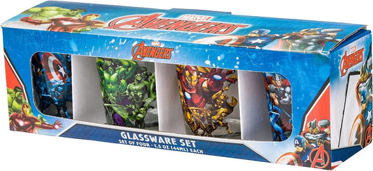 Ensemble de verres à shot Marvel's Avengers (paquet de 4)