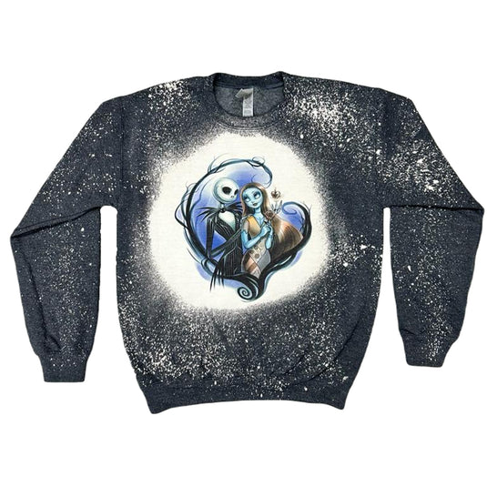 Disney : L'Etrange Noël de Monsieur Jack - Sweat-shirt Tie Dye Jack & Sally