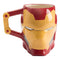 ¡Maravilla! Taza de cerámica esculpida de Iron Man