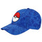 Chapeau délavé bleu Pokemon Pokeball