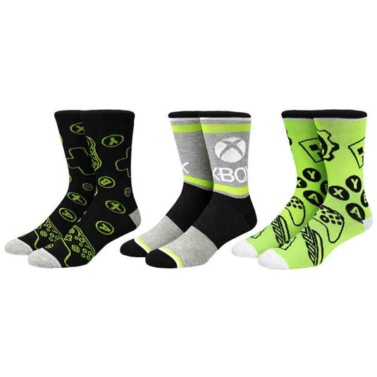 Chaussettes Xbox Crew (3 paires)