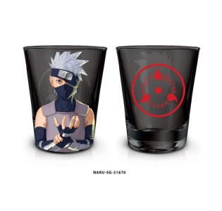 Naruto - Vaso de chupito negro Shippuden