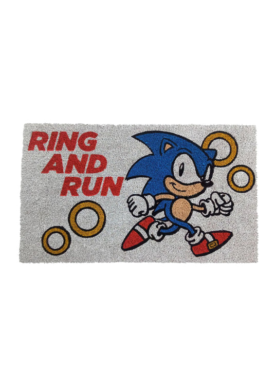 Sonic - Ring and Run Doormat