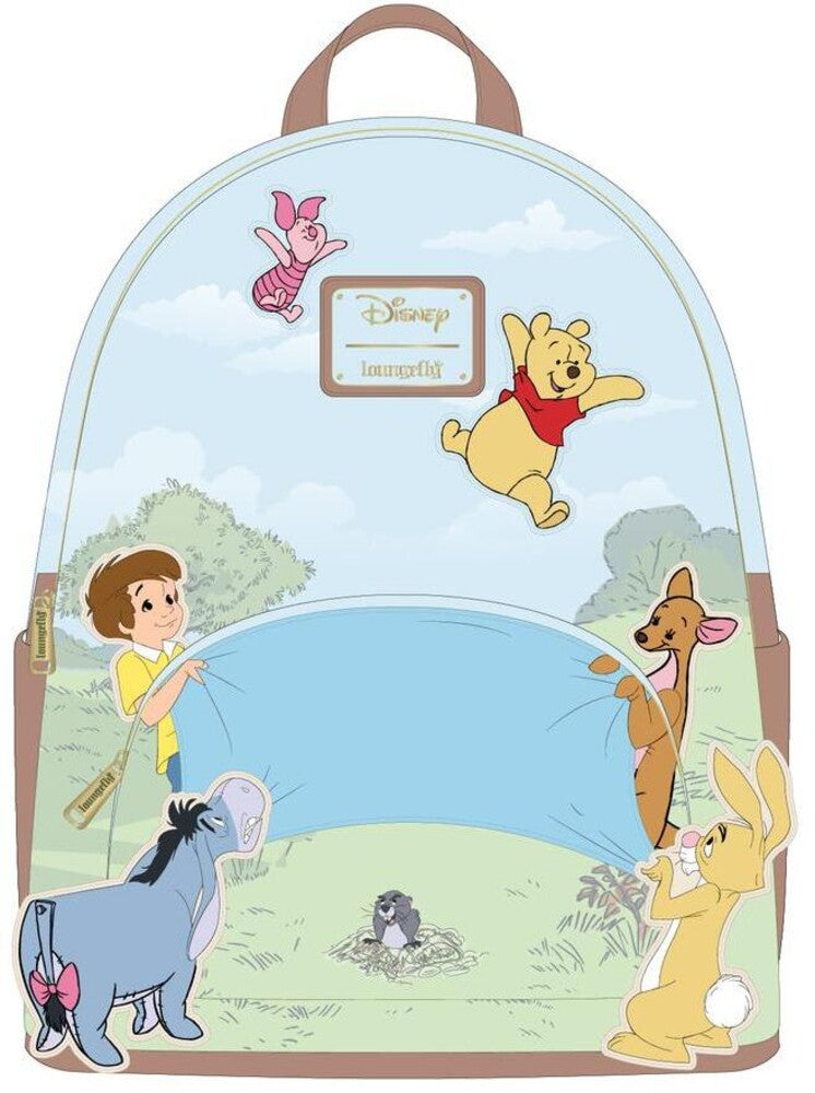 Winnie The Pooh: 95th Anniversary Celebration Toss Loungefly Mini Backpack