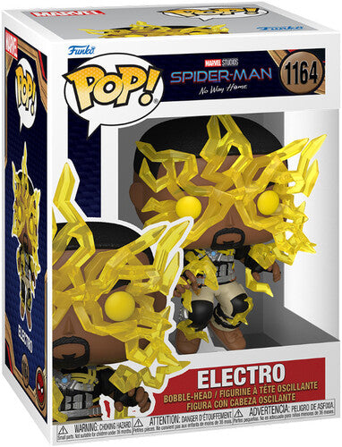 Funko Pop! Marvel : Spider-Man : No Way Home - Figurine en vinyle Electro Finale