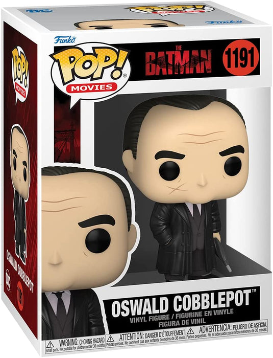 Funko POP! Films : The Batman - Oswald Cobblepot (les styles peuvent varier) (avec Chase)