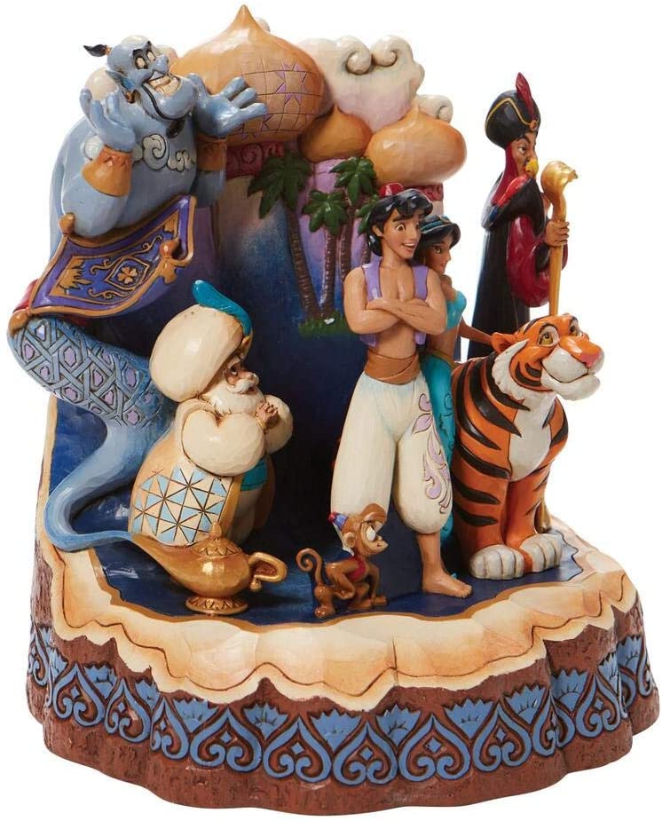 Figurine Disney - Jim Shore - Aladdin - Un endroit merveilleux - Au  Comptoir des Sorciers