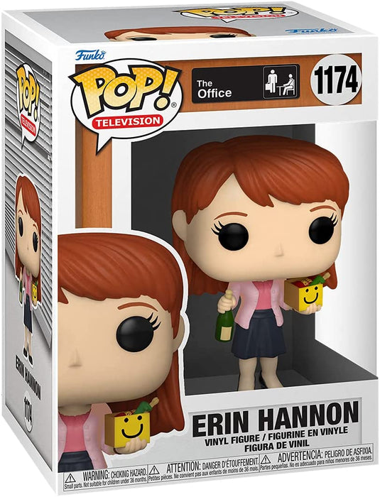 Funko POP! TV : The Office – Erin Hannon avec Happy Box & Champagne