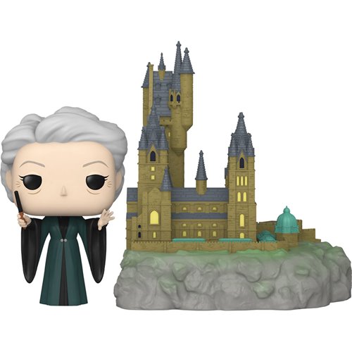 Funko POP! Ville : Harry Potter et la Chambre des Secrets 20e - Minerva McGonagall avec Poudlard