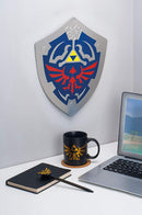 Glow in The Dark Hylian Shield Metal Wall Art - Kryptonite Character Store