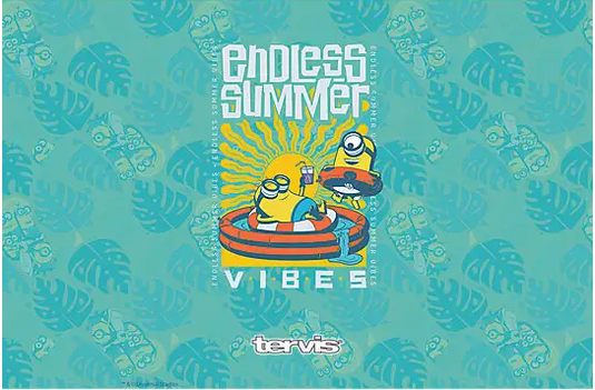 Minions : Endless Summer - Gobelet colossal en acier inoxydable de 30 oz, Tervis