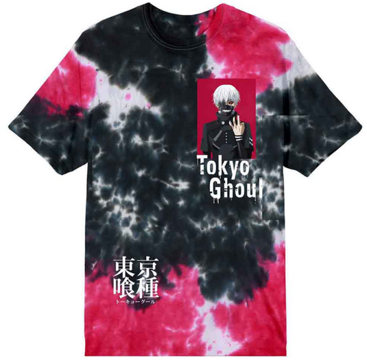 Tokyo Ghoul - Ken Kaneki Tie Dye T-shirt unisexe