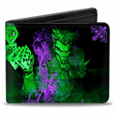 The Joker Card Flipping Poses Black Men's Wallet - Kryptonite Character Store