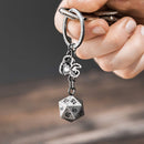 Dungeons and Dragons: For Whom The Dice Rolls D20 Keyring - Kryptonite Character Store