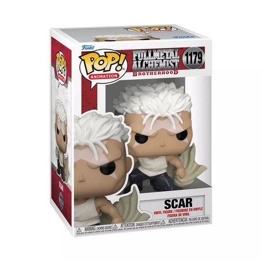Funko POP! Animation : Confrérie Full Metal Alchemist - Cicatrice
