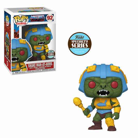 ¡Funko POP! Juguetes retro: Maestros del Universo - Hombre de armas serpiente