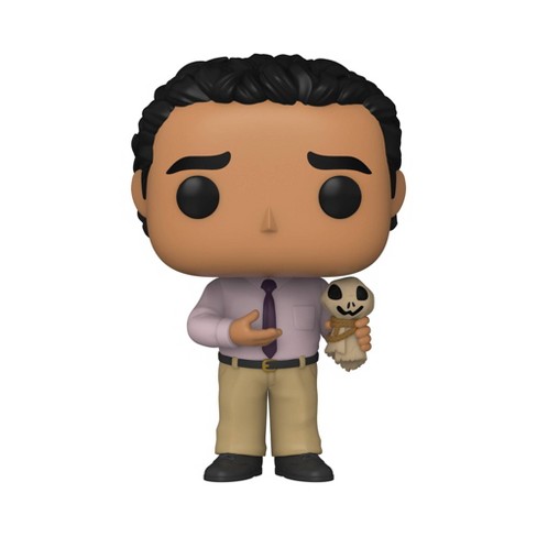 Funko POP! TV : The Office - Oscar Martinez avec la poupée épouvantail